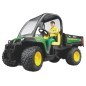 Bruder Zabawka John Deere Gator 855D z kierowcą U02490