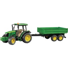 Bruder Ciągnik John Deere 5115M z przyczepą U02108