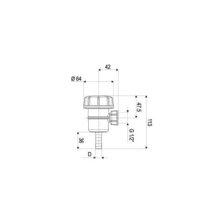 "Filtr ssania D13-3/8""M 50m"