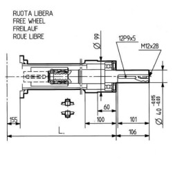 Przekład. TL-311D 1:3 dł.=670