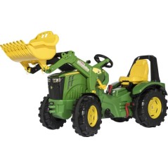 Traktor John Deere 8400R X-Trac z ładowaczem czołowym i hamulcem