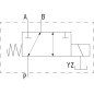 Zawór sterujący 3/2-3/4-12VDC