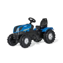 Traktor z napędem na pedały New Holland T7 wiek od 3 lat RollyFarmtrac Rolly Toys