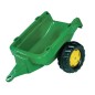 Przyczepa John Deere, zielono/żółta, wiek od 2.5 lat RollyKid Rolly Toys