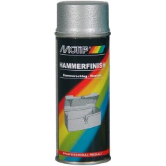 Lakier młotkowy Motip, srebrny 400 ml