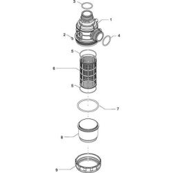 Filtr ssawny 100-160 l T6