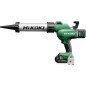 Cordless caulking gun 400ml 18v 2,0Ah