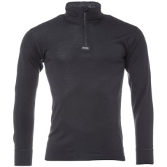 Koszulka termoaktywna wełna Merino z kołnierzem i zamkiem 1/4 długi rękaw Active, 3XL