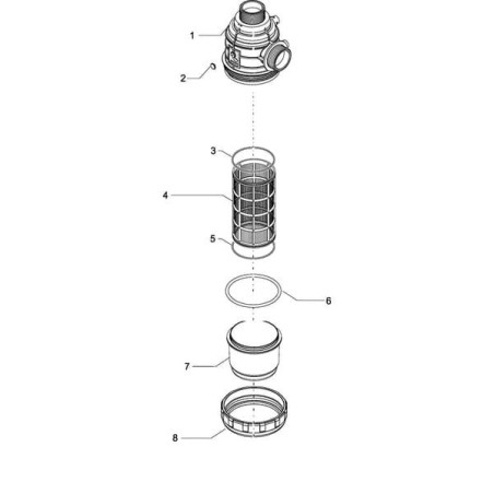 "Filtr ssawny 100-160 l 1 1/2"" AG"