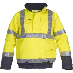 Kurtka pilotka Hi-vis, żółty-niebieski, rozmiar S, Tenderline, Hydrowear