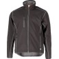 Kurtka Softshell, czarny-szary, roz. XS, Kramp Original, Kramp