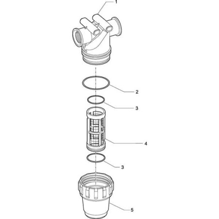 "Filtr ciśn. 3/4"" 80l/min Vit"