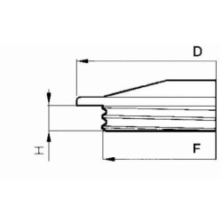 Zamknięcie zbiornika 620 mm