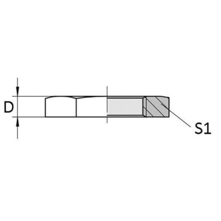 Nakrętka 1/8 BSP