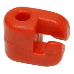 Insulator red to 10 mm 100 pcs