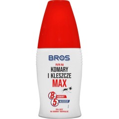 Płyn na komary i kleszcze Max, Bros, 50ml