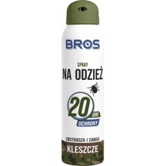 Spray na odzież, odstrasza i zabija kleszcze, 90ml