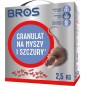 Granulat na myszy i szczury Bros, 2,5 kg