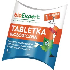 bioExpert musujące Tabletki do szamb i oczyszczalni 1 szt.