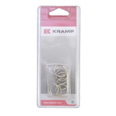 Brelok do kluczy + akcesoria Kramp Blister, kółko do kluczy 20 mm