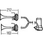 Klakson 12V Hella