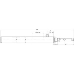 "Siłownik hydrauliczny 4"""