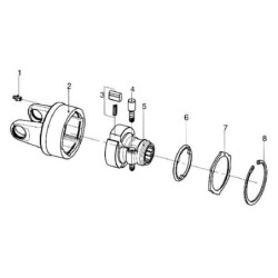 Krzywka ze sprężyną, Bondioli & Pavesi, L-63 mm