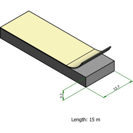 Pasek uszczelniający 12.7x3.2 mm