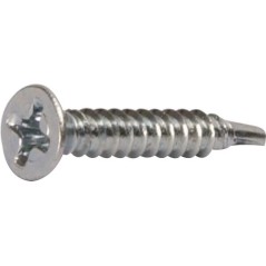 Wkręt samowiercący 3.5x16 mm PH2 z łbem stożkowym, stal, DIN7504 Kramp