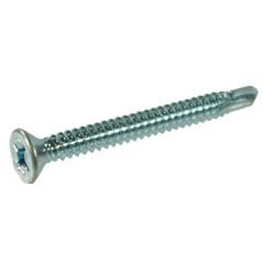 Wkręt samowiercący 4.2x13 mm PH2 z łbem stożkowym, stal szlachetna, DIN7504 Kramp