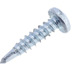 Wkręt samowiercący 3.5x16 mm PH2 z łbem soczewkowym, stal, DIN7504 Kramp