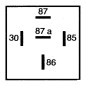 Przekaźnik prądu roboczego, 12V