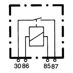 Przekaźnik, prądu roboczego, 12 V, Hella