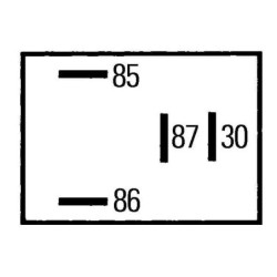 Przekaźnik, 20 A, 12 V , Hella