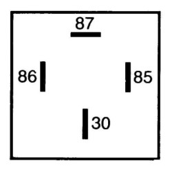 Przekaźnik, 20 A, 12 V , Hella