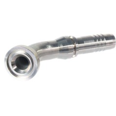 Końcówka węża SFL-NS z kołnierzem 45° 3000, DN25 44.5 mm
