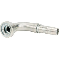Końcówka węża SFS-NS z kołnierzem 90° 6000, DN25 54 mm