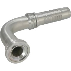 Końcówka węża SFS-NS z kołnierzem. DN32 Ø 54.0 mm