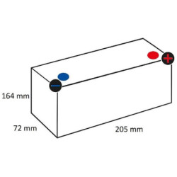 Akumulator 12V 16Ah 180A Powersports Freshpack VARTA