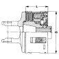 Sprzęgło cierne, Walterscheid, K96/4, 1 3/4 Z6, seria W2500