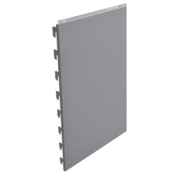 Panel bez otworów 40x66.5 biała/aluminum