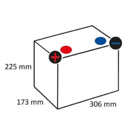 Akumulator 12V 91Ah 740A Kramp