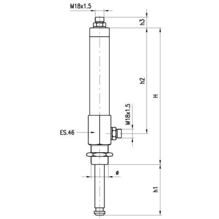 "Siłownik hydr. DW MZ 4""-5""-6"""