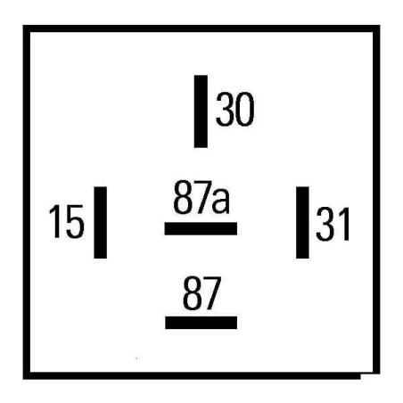 Przekaźnik, 24 V Hella