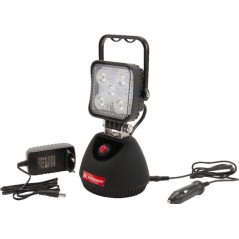 Akumulatorowa lampa warsztatowa robocza LED 12V/230V Kramp