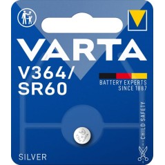 Bateria srebrowa pastylkowa V364/SR60 1.55V Varta