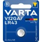 Bateria alkaliczno-manganowa V12GA/LR43 1.5V Varta