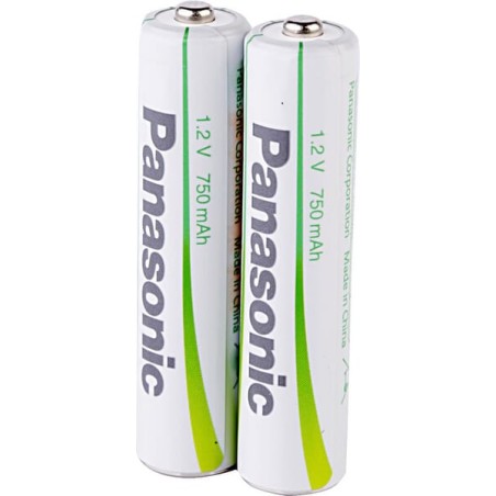 Bateria Panasonic Ni-NH, 750 mAh AAA LR3