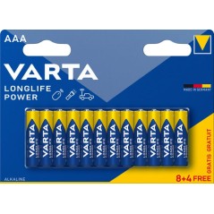 Bateria AAA/LR03 1.5 V High Energy 8+4 szt.