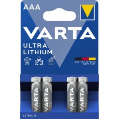 Bateria litowa AAA/LR03 1.5V 4 szt.